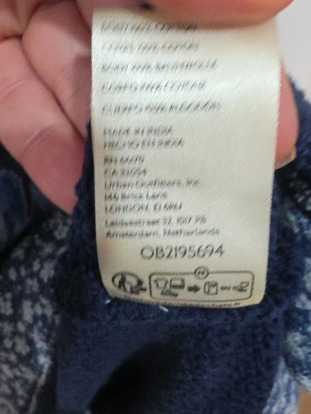 Free People long navy
